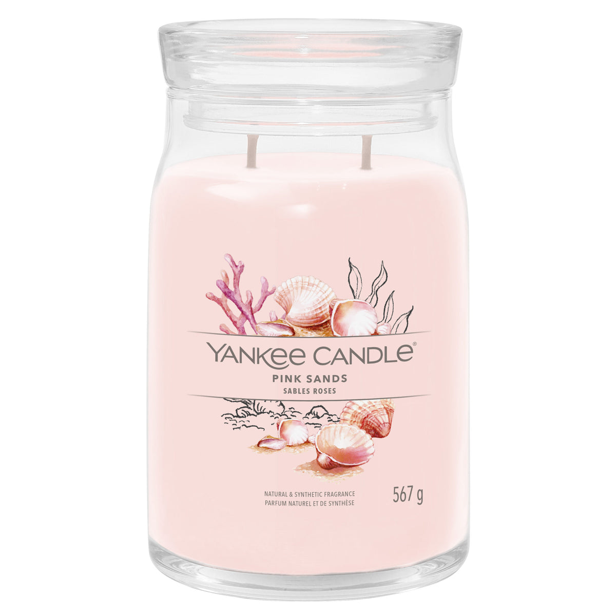 Yankee Candle Signature Large Jar Pink Sands 567g
