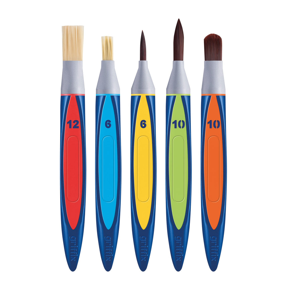 Pelikan Griffix School Brush Set With Brush Band 3-piece Set 700726