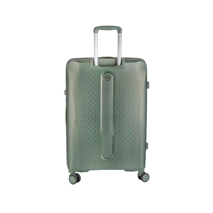 Polo Stellar 4 Wheel Trolley Case-Metallic Green