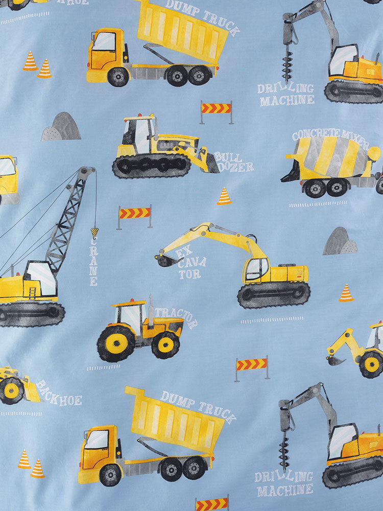 Linen House Cornflower Mighty Machines Duvet Cover Set