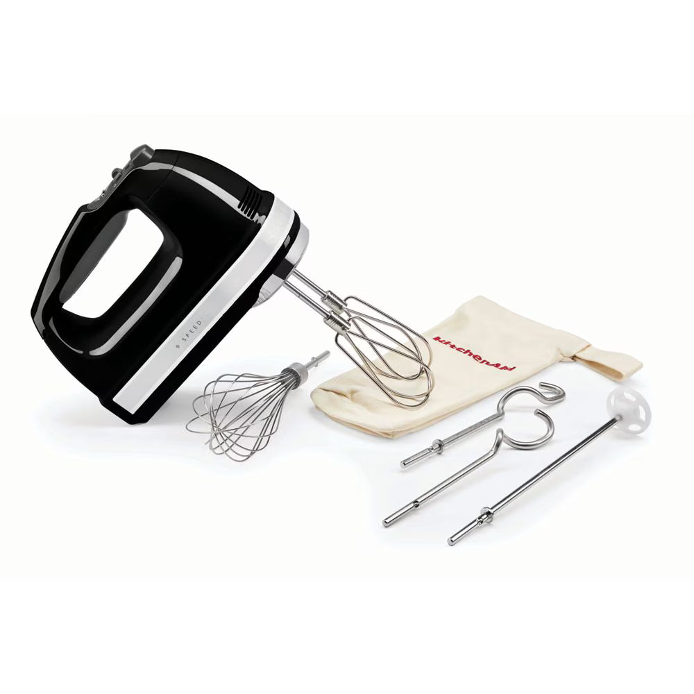 KitchenAid 9 Speed Hand Mixer Onyx Black 5KHM9212EOB