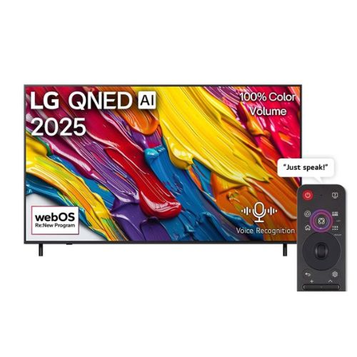LG 65 inch QNED82A AI 4K Smart TV AI Magic Remote HDR10 WebOS25 2025 65QNED82A6A