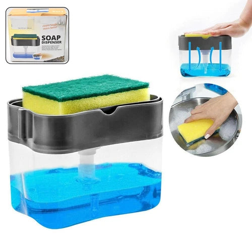 Sun Plast Soap Dispenser & Sponge Holder SB-764