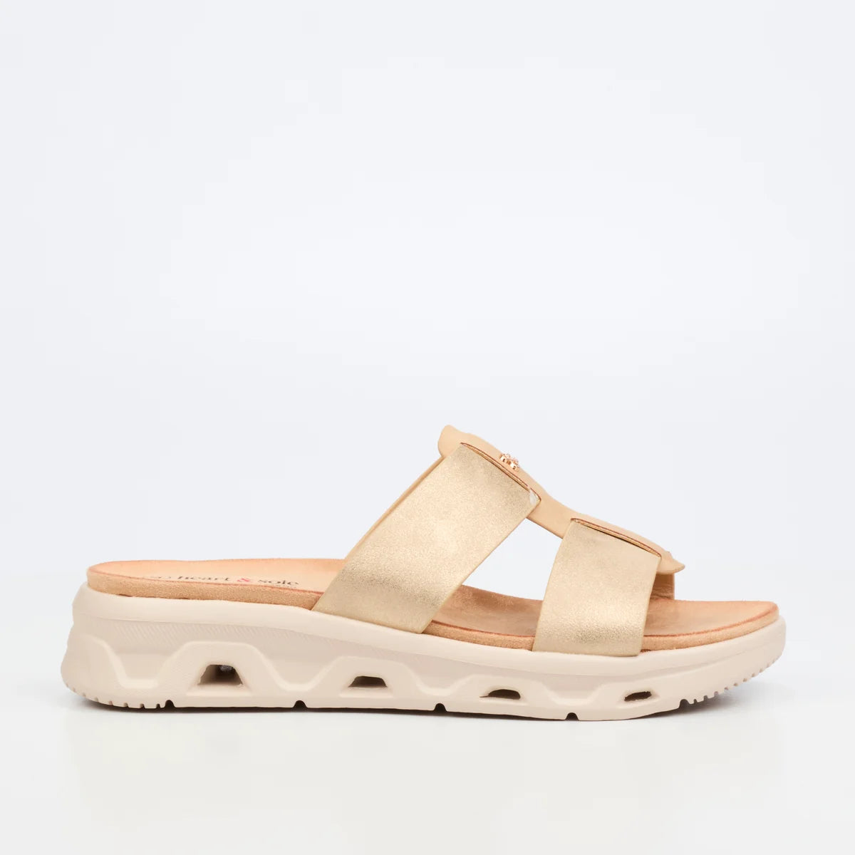 Heart & Sole Women's Ramona 3 Sandal-Natural.