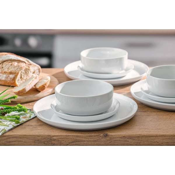 Russell Hobbs Classic Serenity 12 Piece Dinner Set RHCDW12