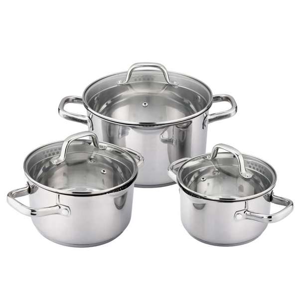 Russell Hobbs Julienne 6 Piece Pots Casserole Set RHCS06