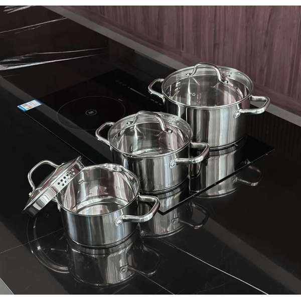 Russell Hobbs Julienne 6 Piece Pots Casserole Set RHCS06
