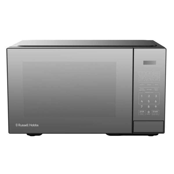 Russell Hobbs 20 Litre Electronic Microwave Black Mirror Finish RHEM21L