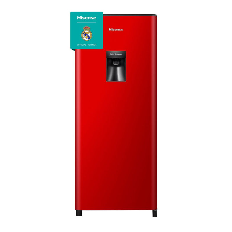 Hisense 230L Red Bar Fridge with water Dispenser H230RREWD
