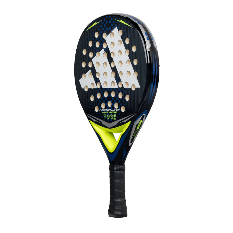 adidas Arrow Hit Junior White/Blue 2026 is a lightweight padel racket.