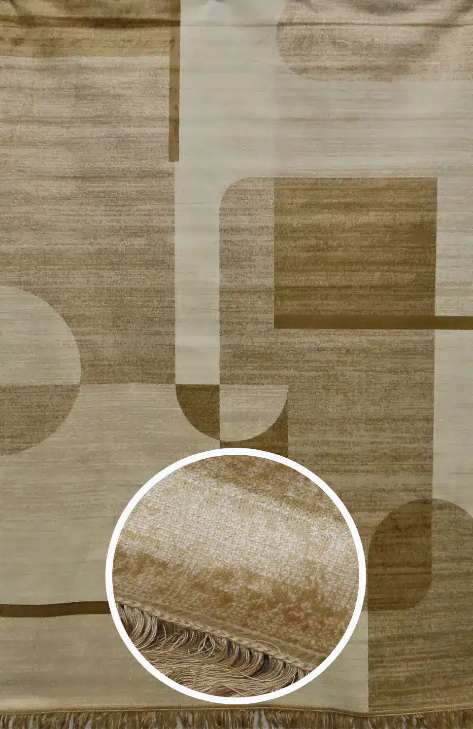 Fotakis Star Silkie Rug Beige and Cream 133X190cm