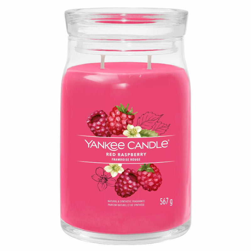 Yankee Candle Signature Large Jar Red Raspberry 567g