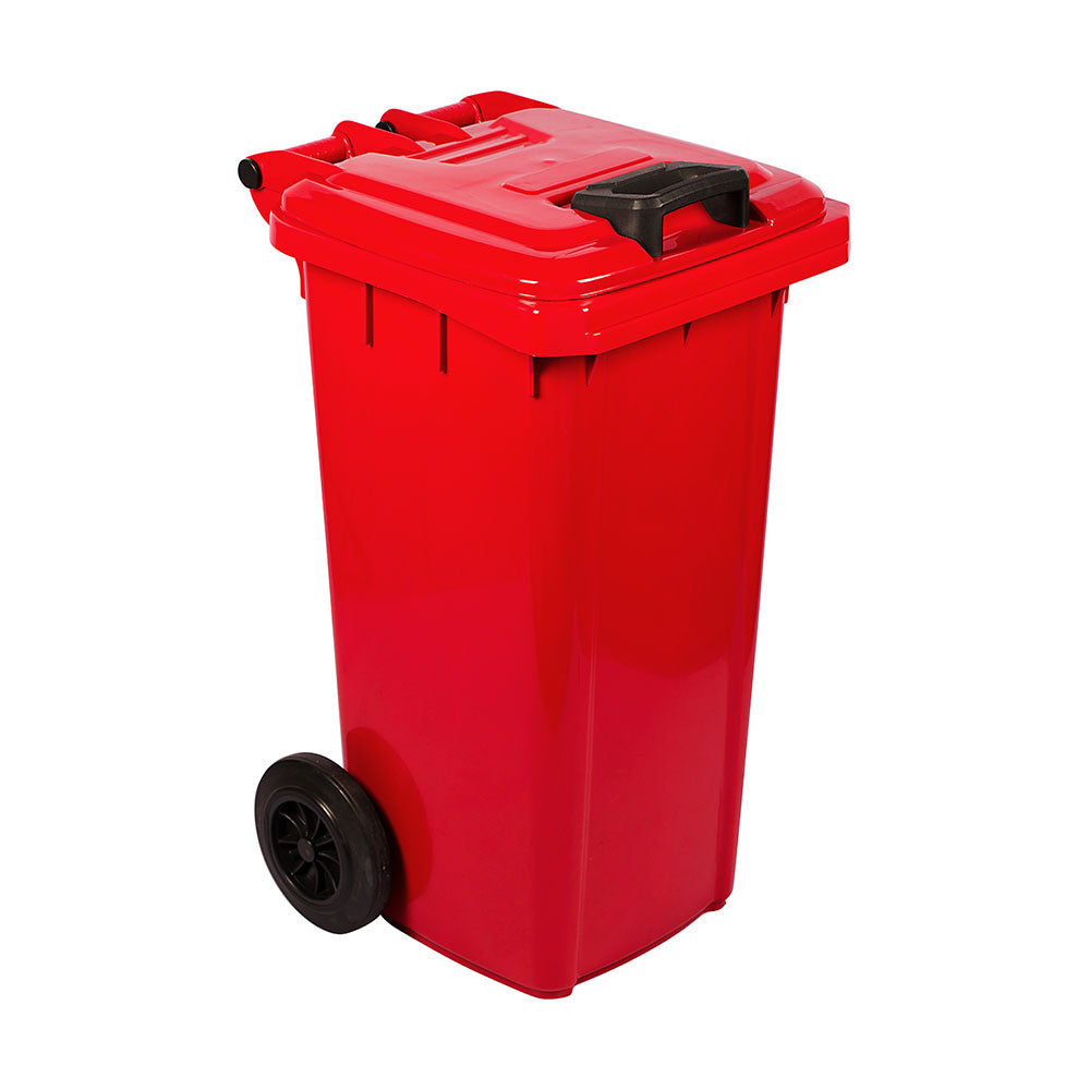 Wheelie Recycled Plastic Bin 2 Wheel 120 Litre Assorted Colour P3745C