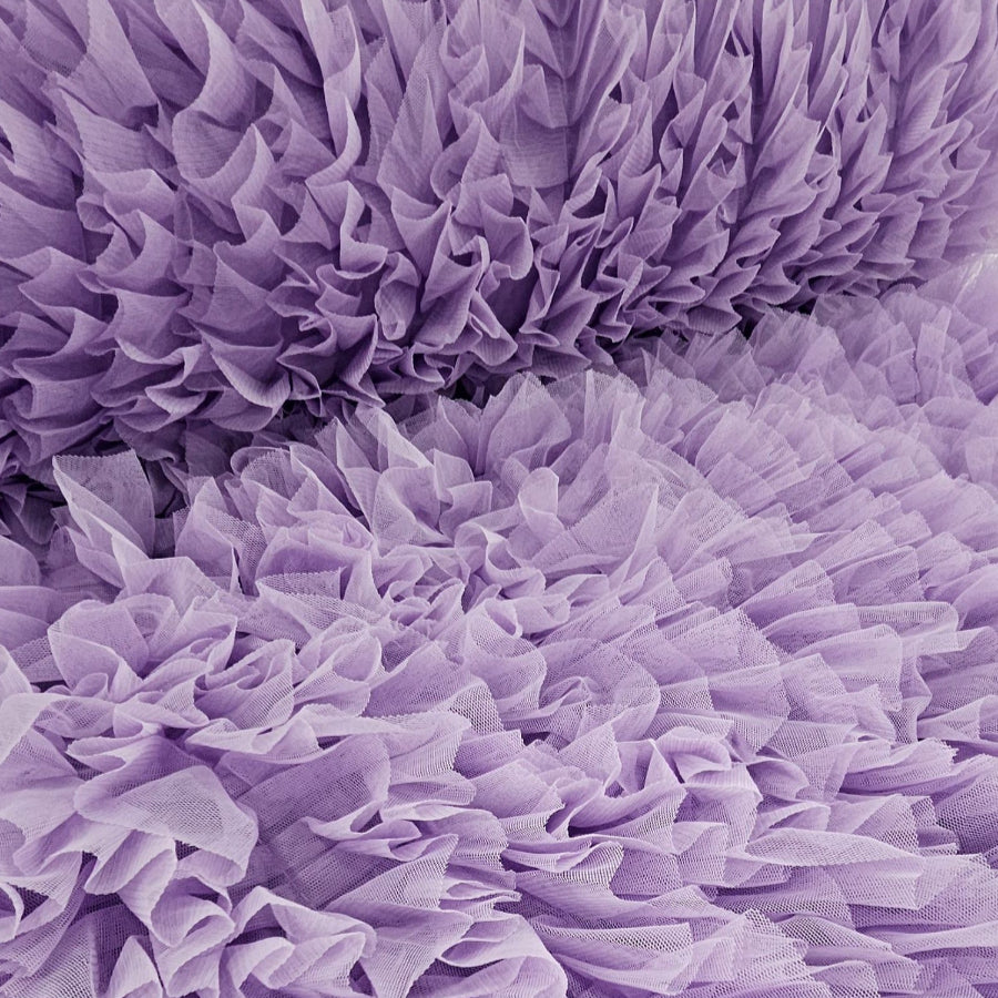 Ruffled Tulle Fabric 140cm