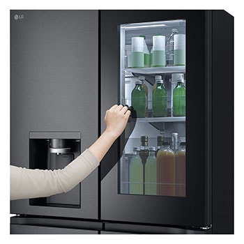 LG 733L Essence Black Steel French Door Fridge GC-X31FFCRL (7996236398681)