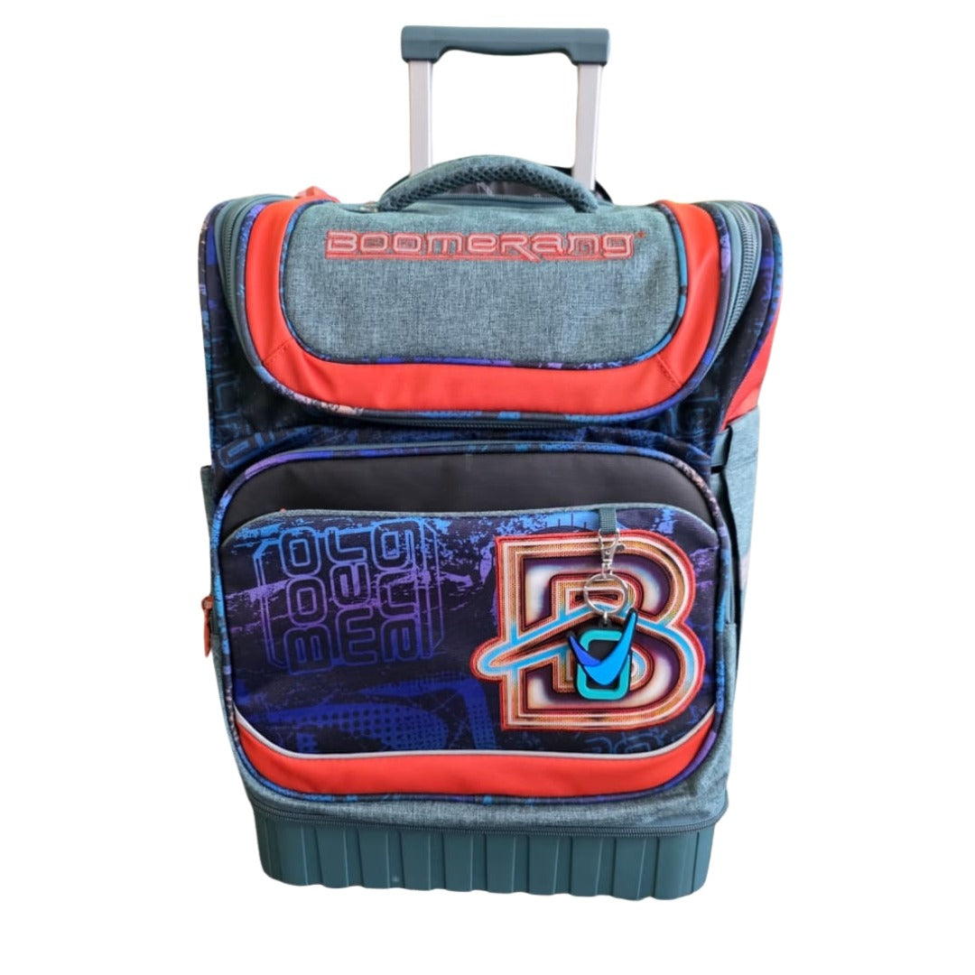 Boomerang Legend Hardbase Trolley Bag Teal