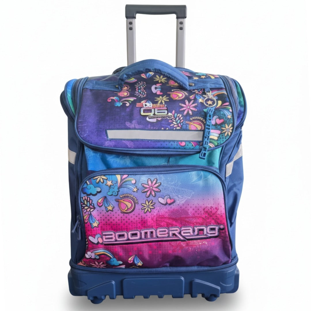 Boomerang Hardbody Big -Wheel Trolley School Bag