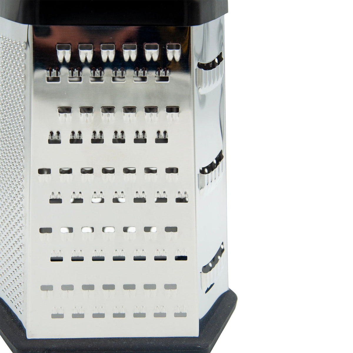 Salton Stainless Steel 6 Sided Grater With Storage SALG06.