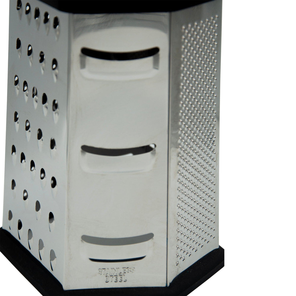 Salton Stainless Steel 6 Sided Grater With Storage SALG06.