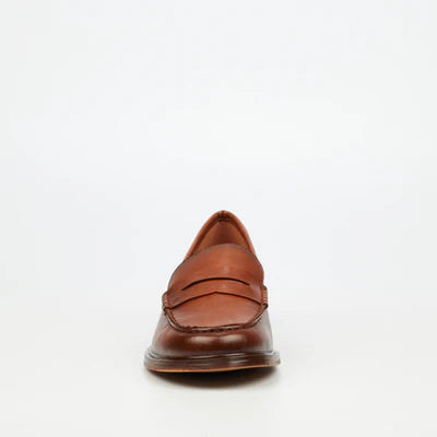 Miss Black Ladies Sasko 1 Faux Leather Shoe-Tan