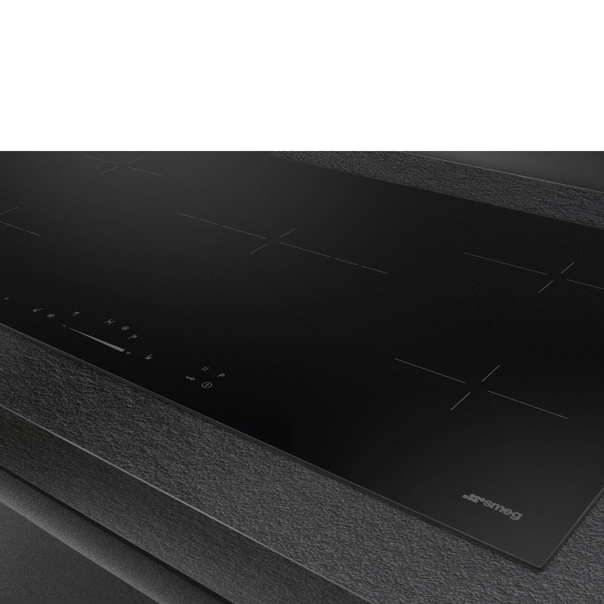 Smeg 90cm Black Ceramic Electric Hob SE495ETD