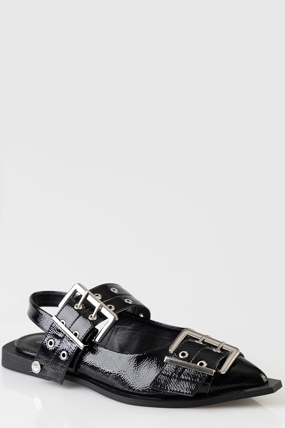 Sissy Boy Ladies Becky Ballet Flats-Black SH1280