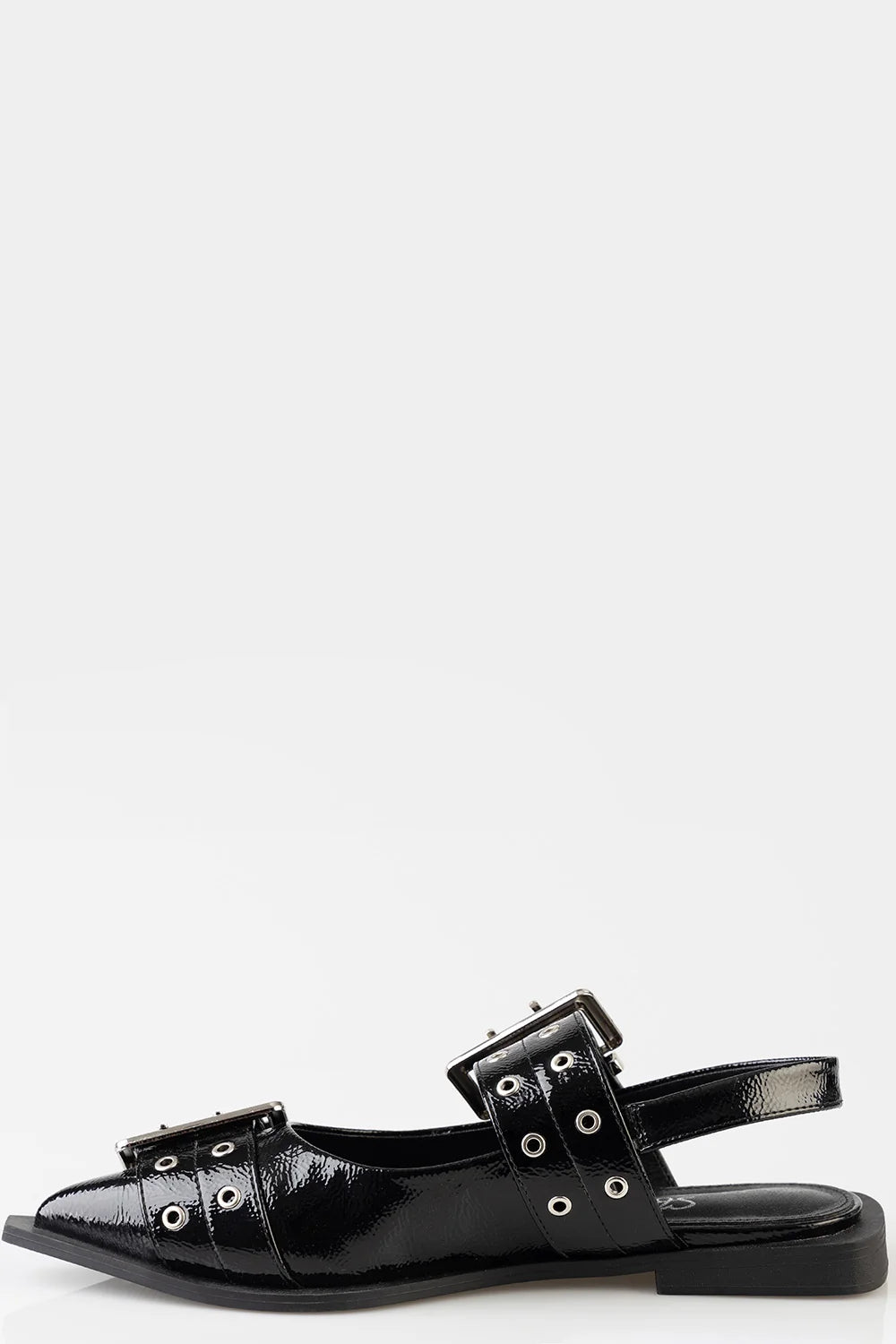 Sissy Boy Ladies Becky Ballet Flats-Black SH1280
