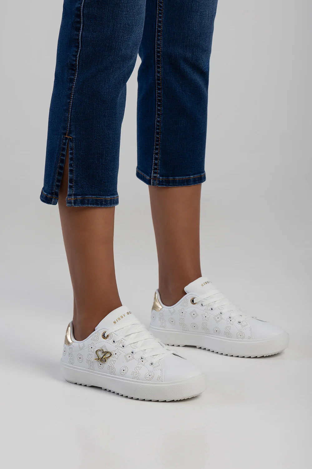 Sissy Boy Penny Sneakers-White SH1380