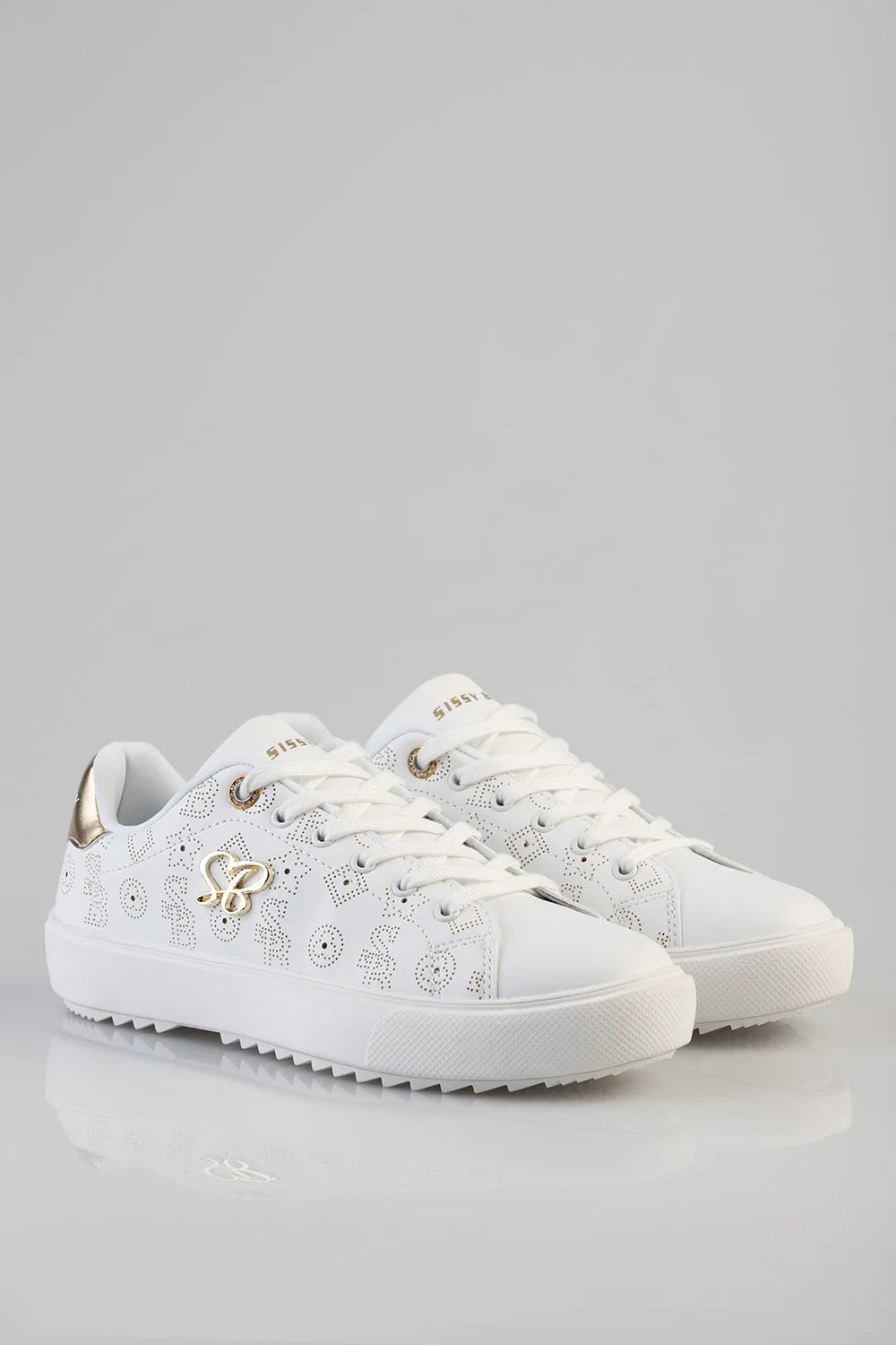 Sissy Boy Penny Sneakers-White SH1380