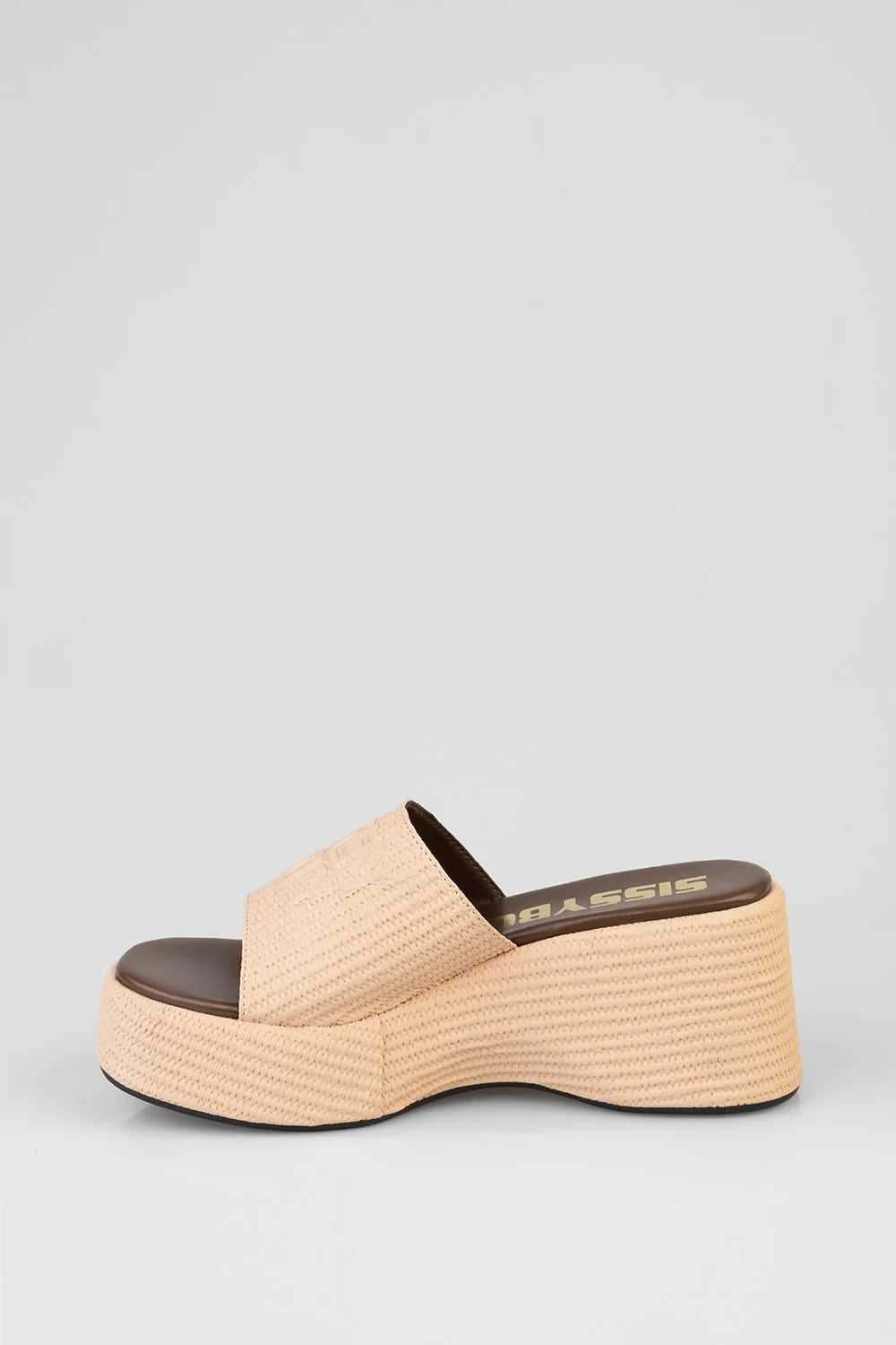 Sissy Boy Ladies Cali Platform Sandals-Tan SH1427