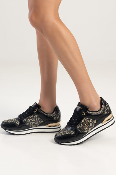 Sissy Boy Ladies Nina Sneaker-Black SH999
