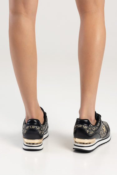 Sissy Boy Ladies Nina Sneaker-Black SH999
