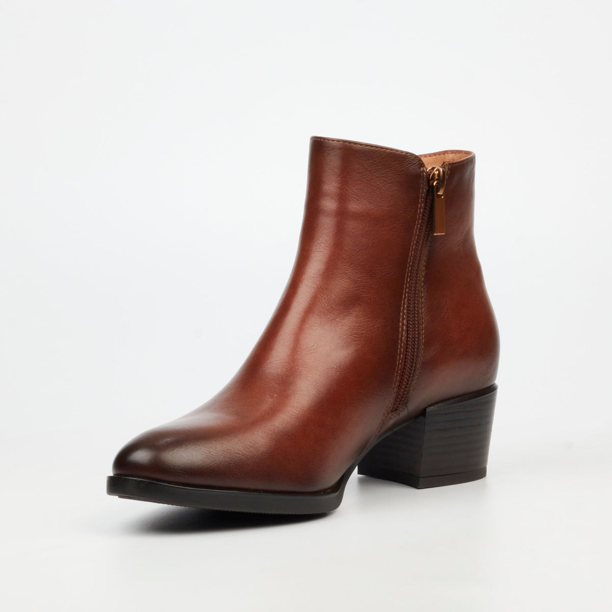 Butterfly Ladies Ankle Boots Shanae 1 - Tan.
