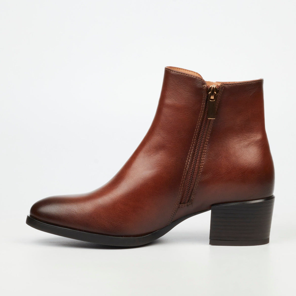 Butterfly Ladies Ankle Boots Shanae 1 - Tan.