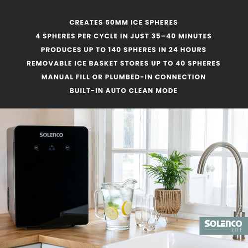 Solenco Life Sphere Ice Maker ZB-001