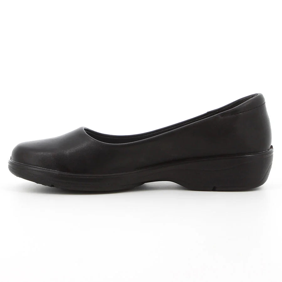 Hush Puppies Ladies Soft Jasmine Pumps-Black SSL01241BKBK