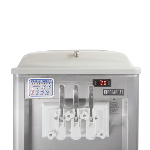 Polaacab Soft Serve Machine + Air Pump & Refrigerated Hopper SSM0002.