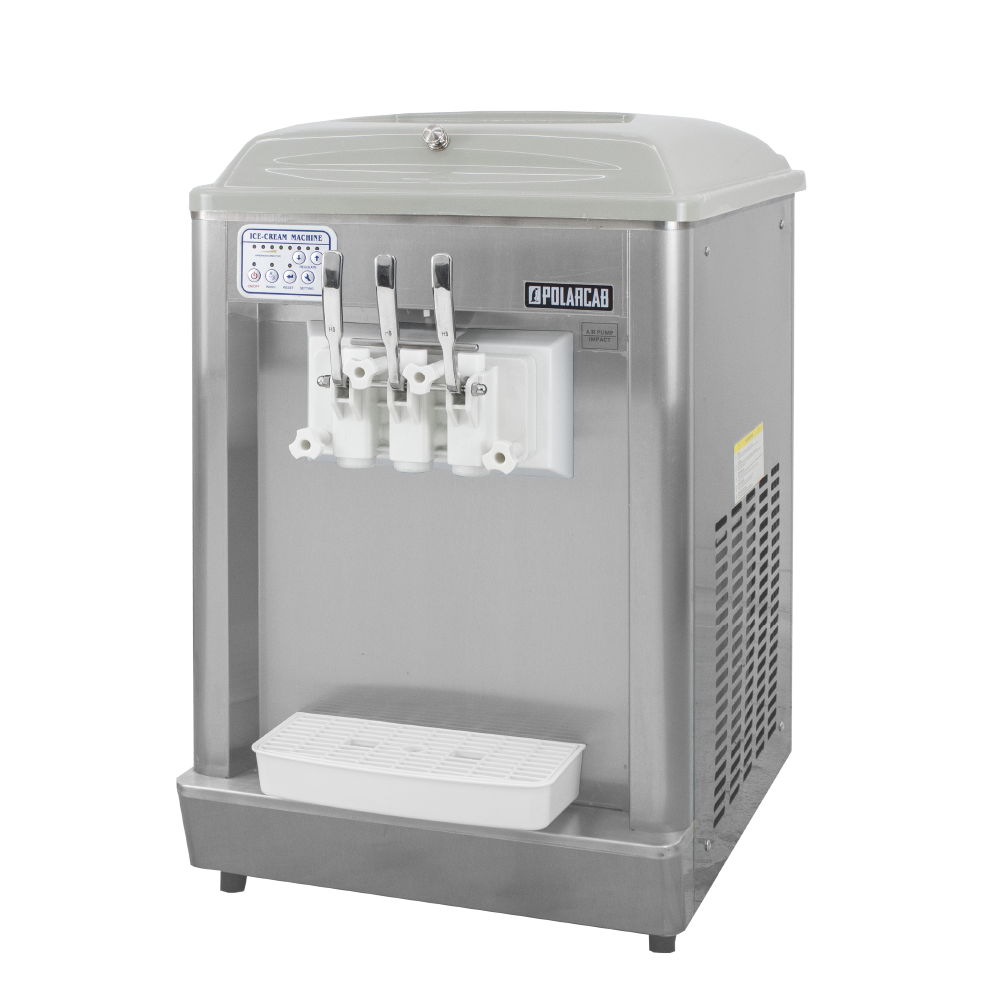 Polaacab Countertop Soft Serve Machine + Air Pump SSM0001.