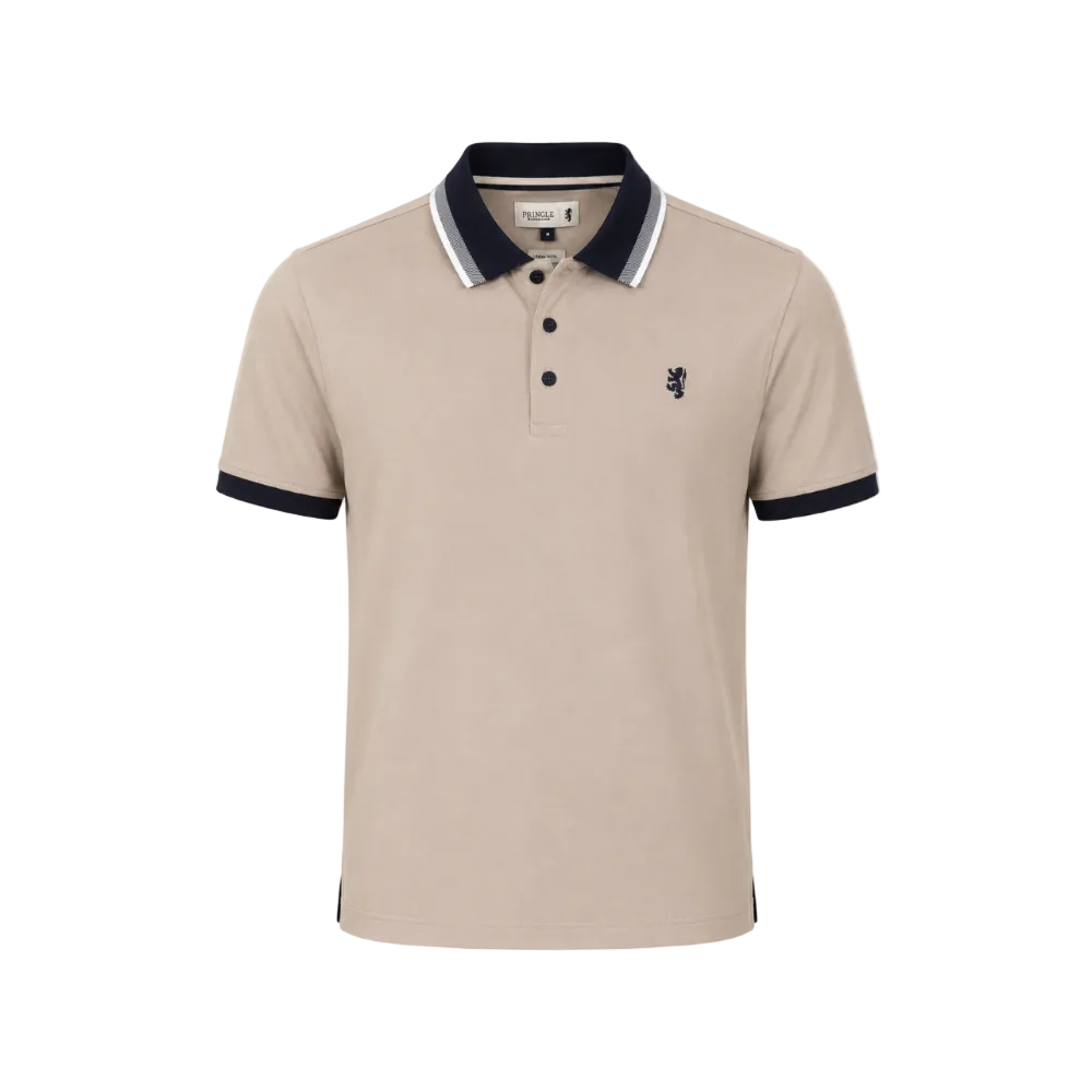 Pringle Men’s Charl Golfer-Stone MTOP2028