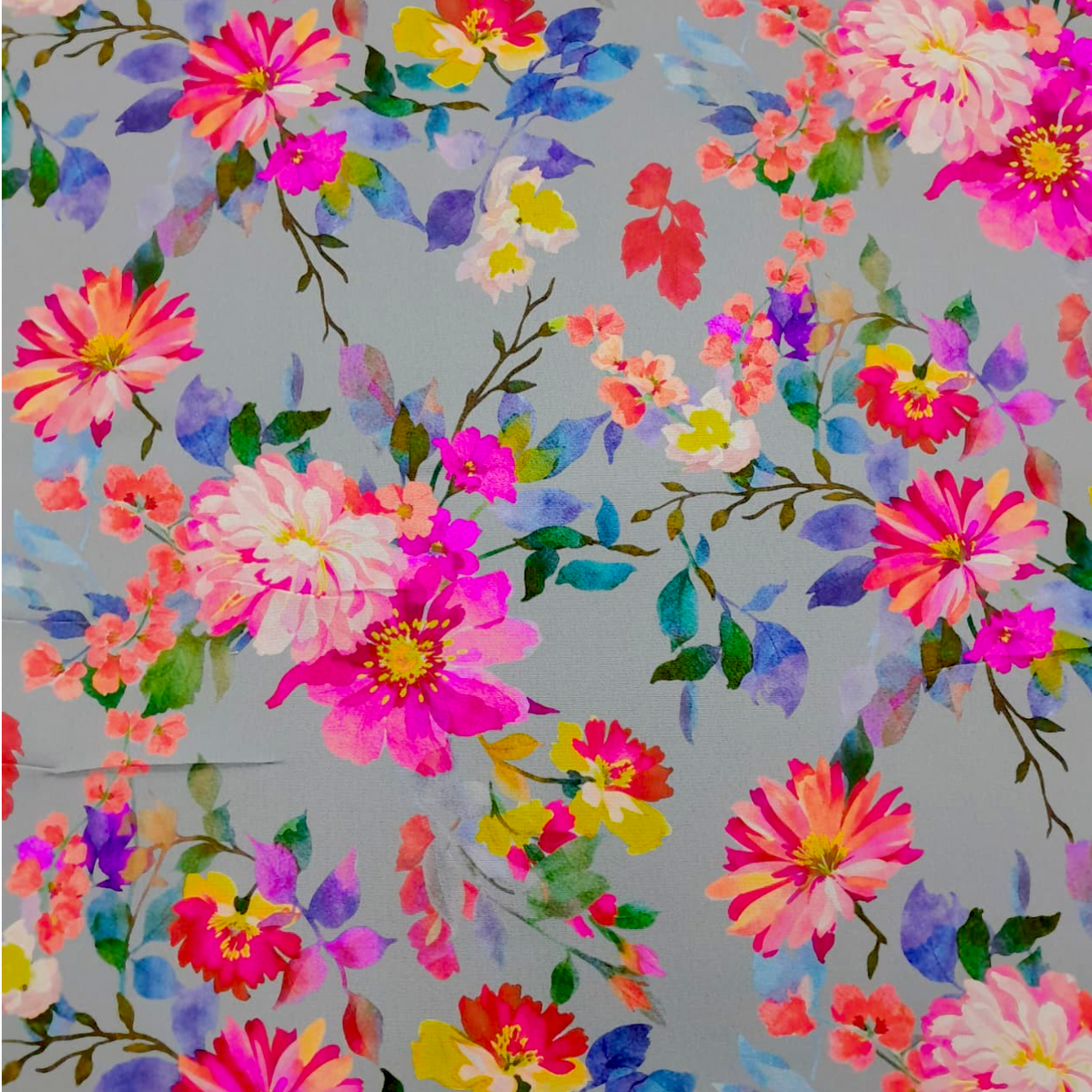 Fabric Printed Mini Matt D31 Floral 140 cm.