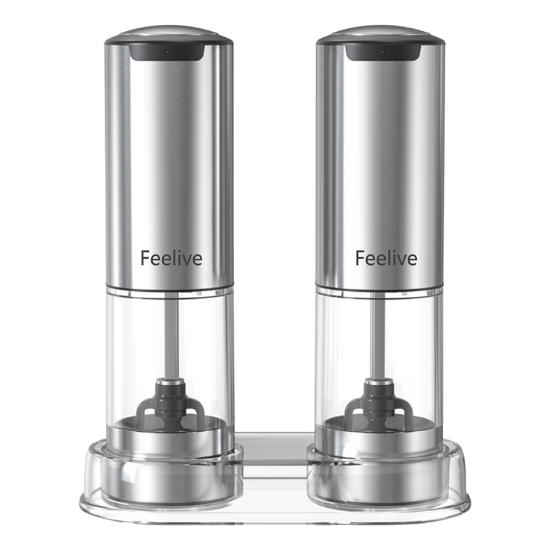 Feelive Stainless Steel Spice Salt & Pepper Grinder FSSSPG