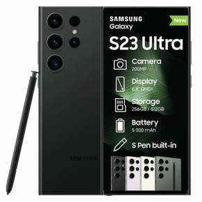 Samsung Galaxy S23 Ultra 256GB Dual Sim – Black