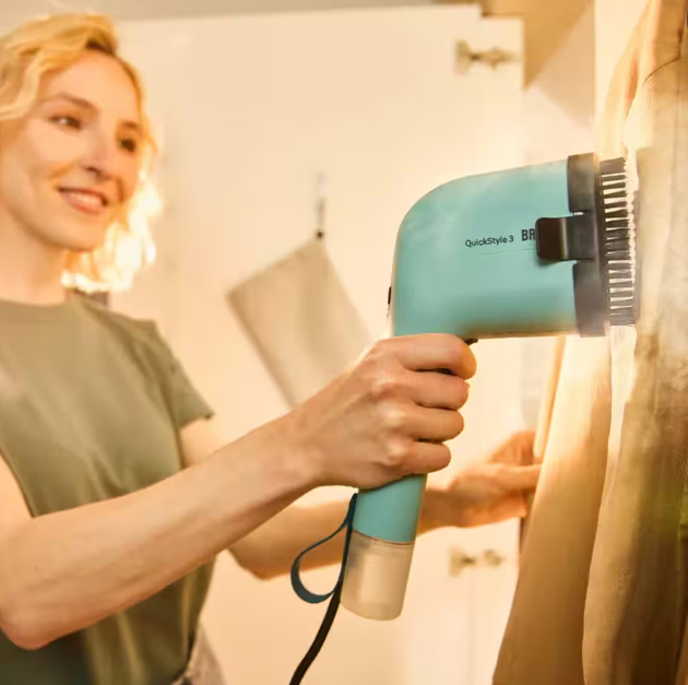 Braun QuickStyle 3 Garment Steamer Green GS 3012GR.