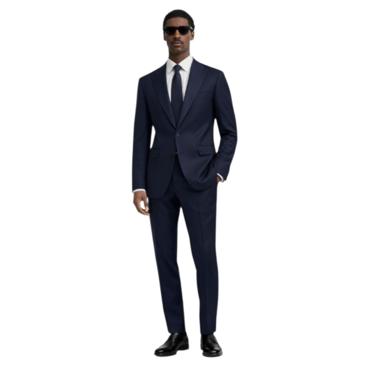 Mens 2 Piece Four Hands Suit Dark Navy 5836.