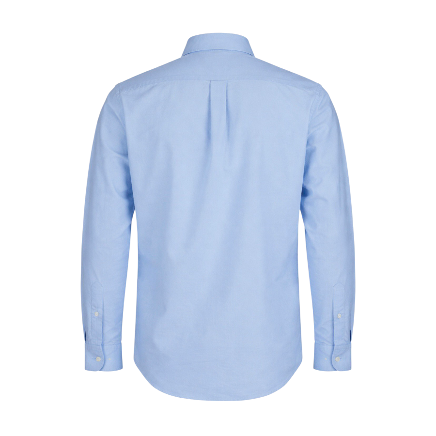Gant Mens Long Sleeve Shirt Poplin Light Blue 344406