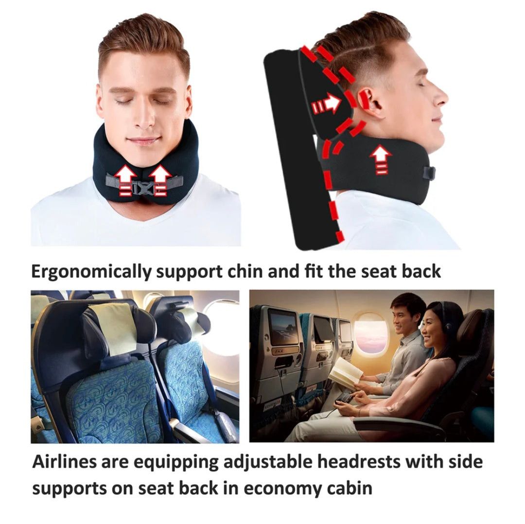 Easynap Pocket Pillow Chin Support Vital Black.