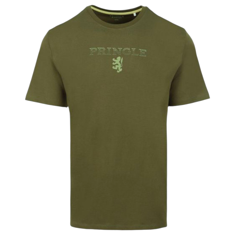 Pringle Ezra Short Sleeve T Shirt Fatigue.