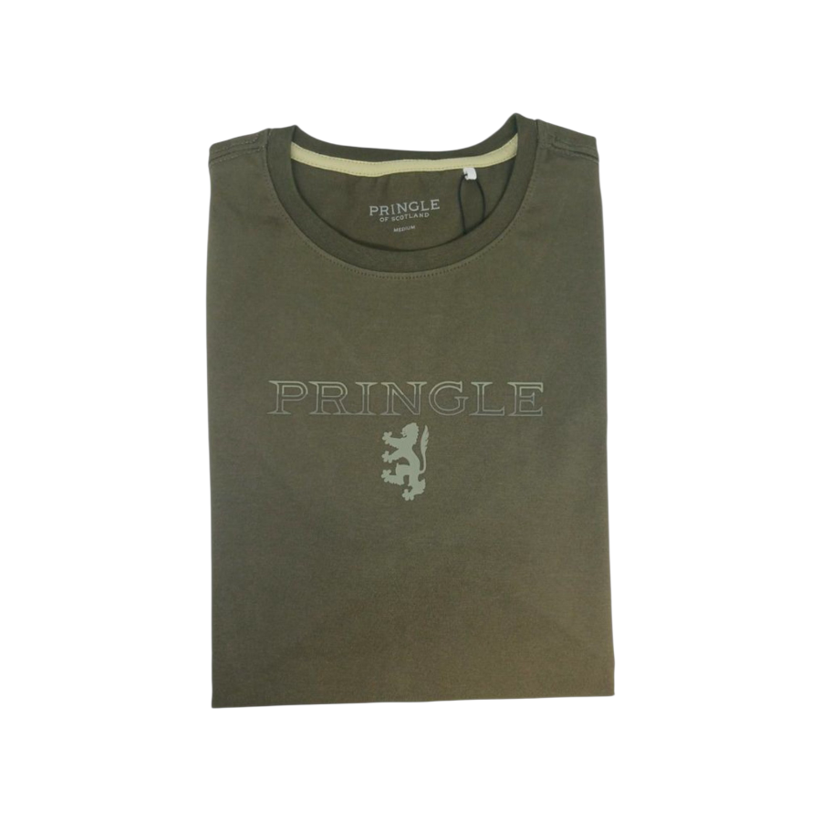 Pringle Ezra Short Sleeve T Shirt Fatigue.