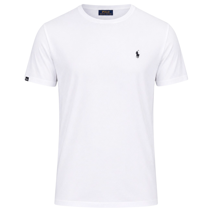 Polo Mens Short Sleeve Lucas Essential T-Shirt White 0006836.