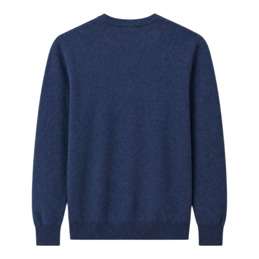 Gant Mens Sweater In Denim C-Neck 344223.